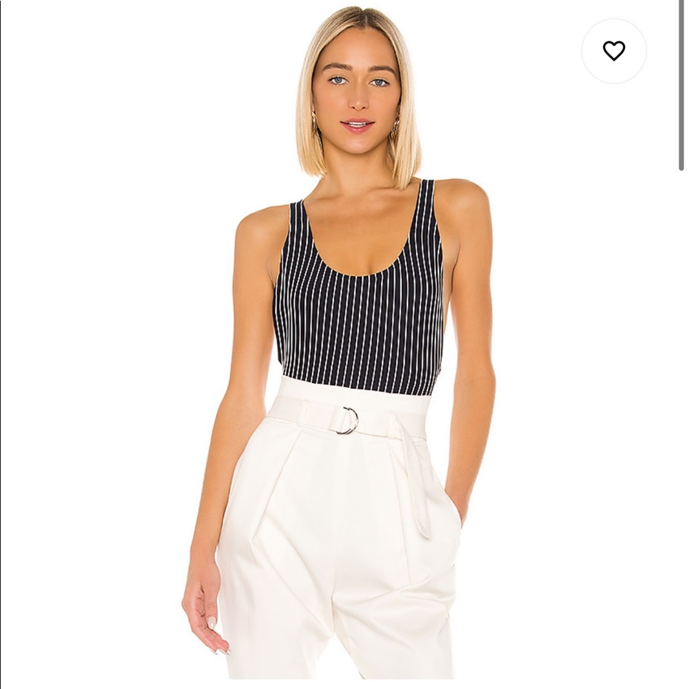 Bodysuit 23 in Navy & White